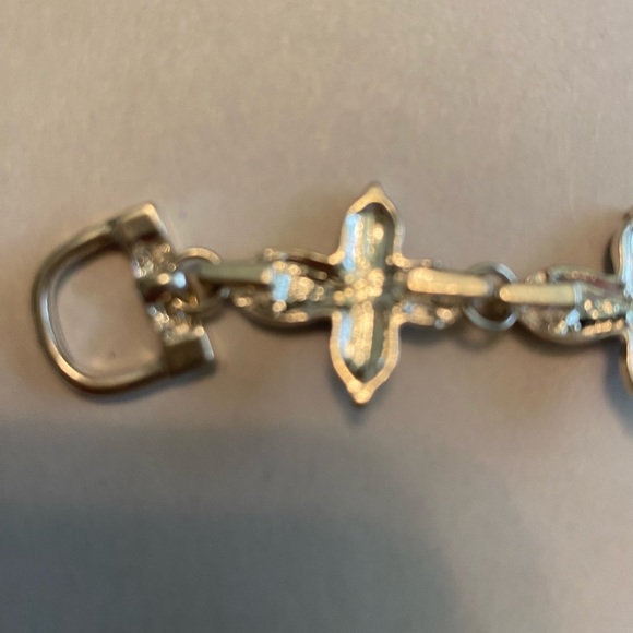 Silver Bracelet Crosses With Turquoise Stones - Picture 10 of 11